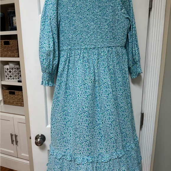 Tuckernuck Pink City Prints V Neck Floral Isabel Dress - Picture 7 of 13